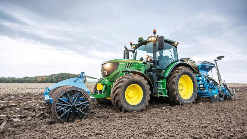 Тракторы с 4-х осевым John Deere 6130R 83949