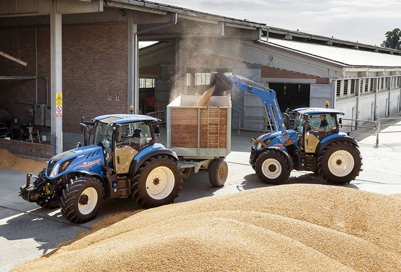 Тракторы с 4-х осевым New Holland T5.120 84286