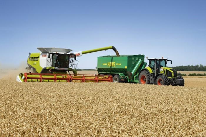 Тракторы с 4-х осевым Claas Axion 950 86877