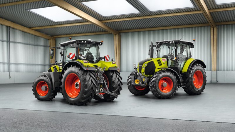 Тракторы с 4-х осевым Claas Arion 650 86942