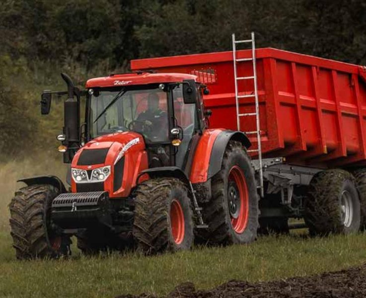 Тракторы с 4-х осевым Zetor Forterra CL 140 88305