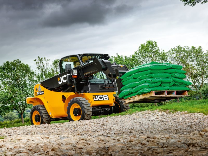 Телескопические погрузчики неподвижные JCB 520-40 90788