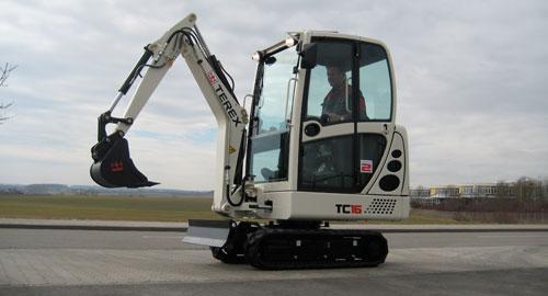 Мини-экскаваторы Terex TC 16 Twindrive 9242