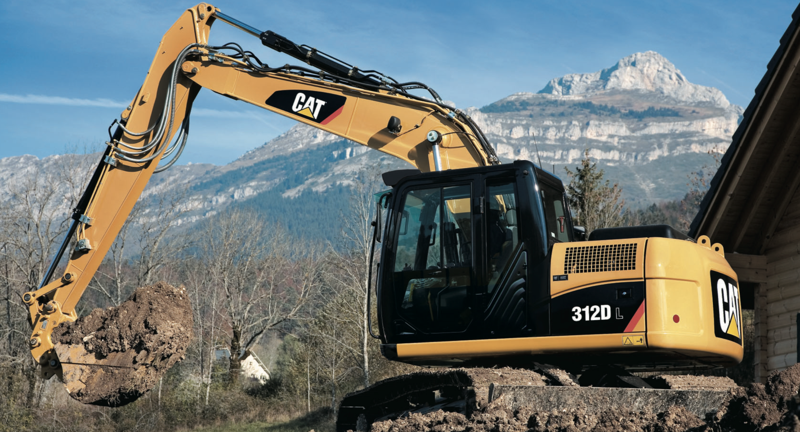 Гусеничные экскаваторы Caterpillar 312D L 95803