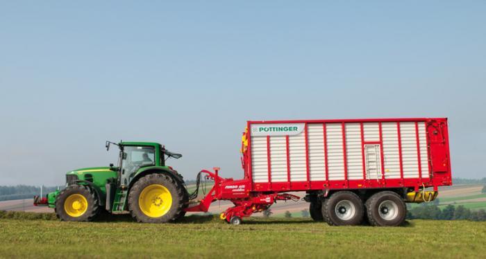 Силосный прицеп и самозагружающийся автофургон Pöttinger Jumbo 6610 L 96551