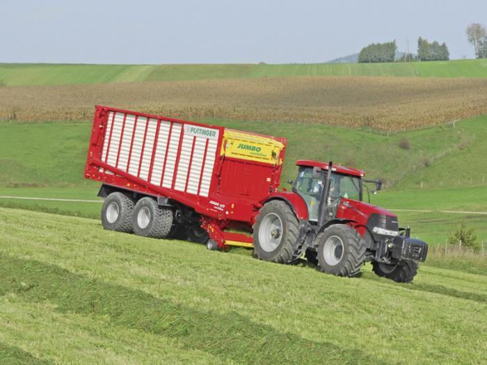 Силосный прицеп и самозагружающийся автофургон Pöttinger Jumbo 6610 L 96553