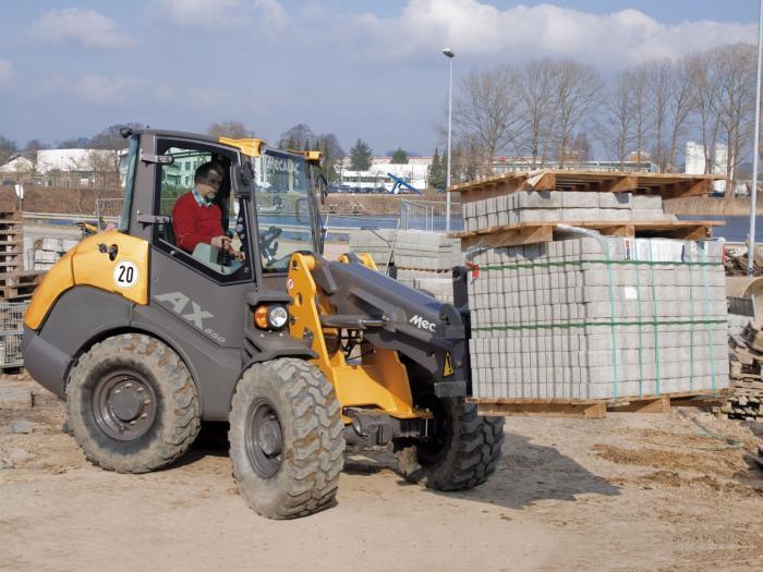 Колесные погрузчики Ahlmann AX 850 9740