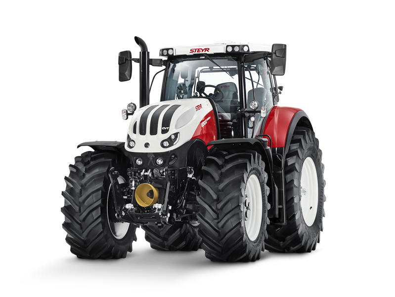 Тракторы с 4-х осевым Steyr 6300 Terrus CVT Komfort 97431