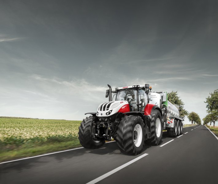Тракторы с 4-х осевым Steyr 6300 Terrus CVT Komfort 97435