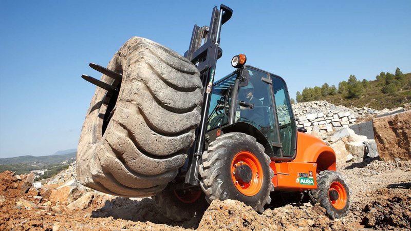 Автопогрузчик повышенной проходимости Ausa C 300 H 89649