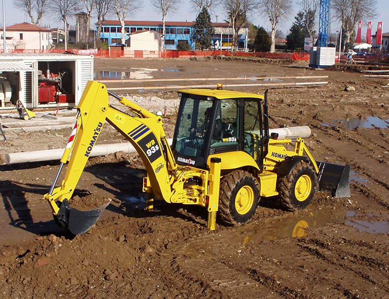 Экскаваторы-погрузчики Komatsu WB93S-5 76959