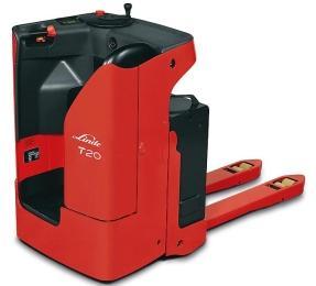 Эл. низкоподъёмная тележка с платформой для водителя Linde T 20 S 52136