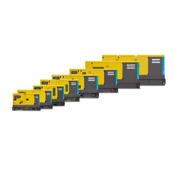 Электрический генератор 1500 Atlas Copco QAS 150 VD 57206