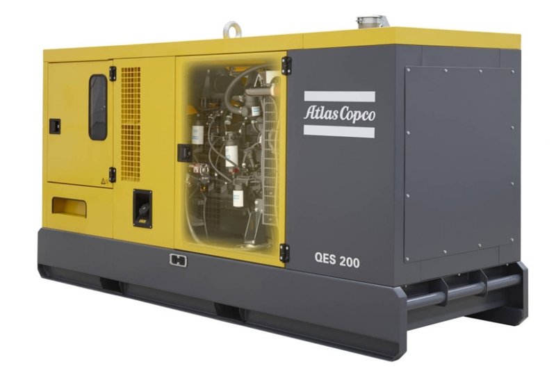 Электрический генератор 1500 Atlas Copco QES 200 JD 57188