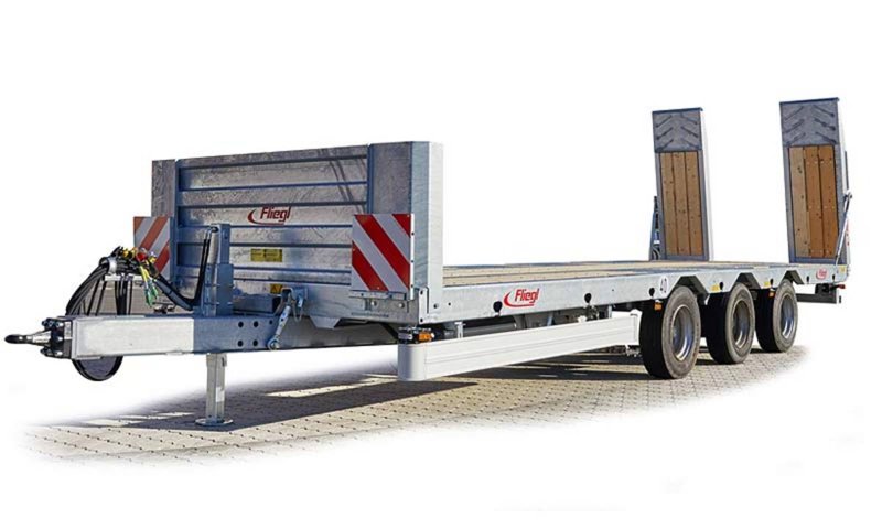 Flat bed trailers Fliegl TPA 370 77670