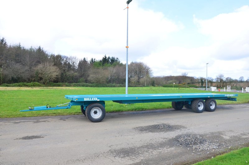 Flat bed trailers Rolland RP 12006 CH 42758
