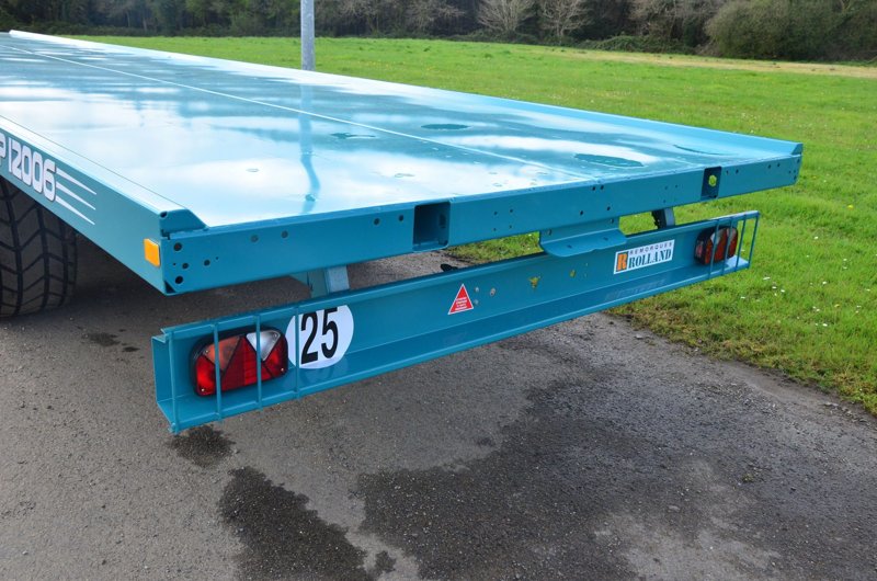Flat bed trailers Rolland RP 12006 CH 42760
