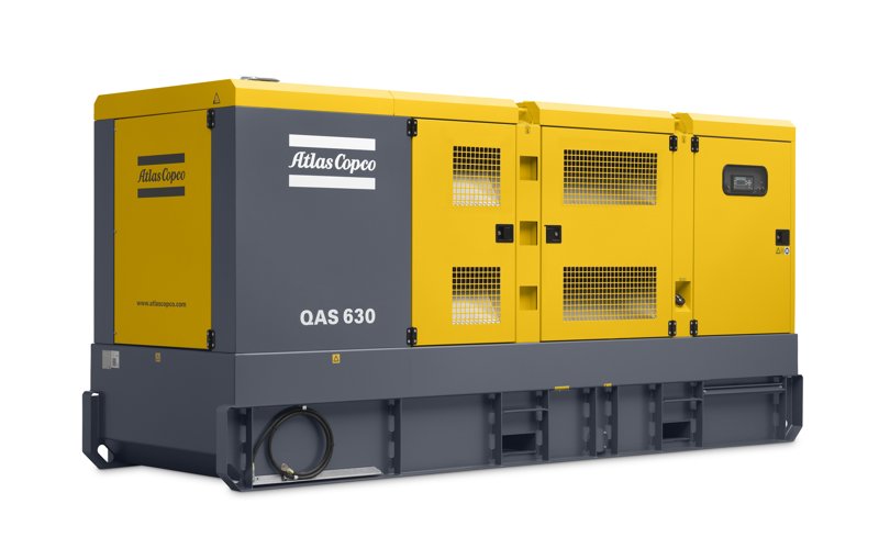 Электрический генератор 1500 Atlas Copco QAS 630 VD 25459