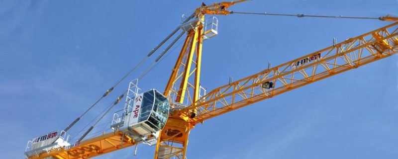 Башенный кран с крюковой обоймой, поворачиваемой сверху FM-Gru 1260 TCK P6 28064