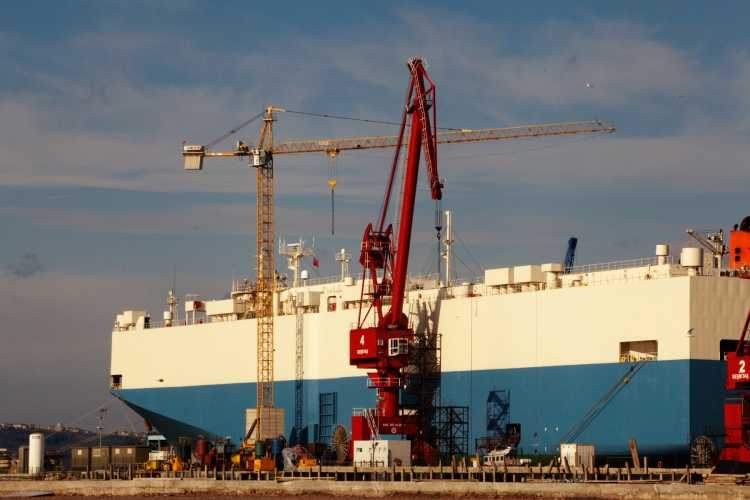 Башенный кран с крюковой обоймой, поворачиваемой сверху FM-Gru 1260 TCK P6 28085