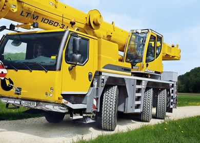 Мобильный кран повышенной проходимости Liebherr LTM 1060-3.1 27154