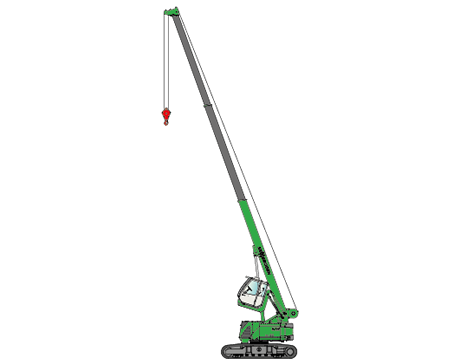 Гусеничный кран  с телескопической стрелой Sennebogen 613 R 26916