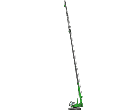 Гусеничный кран  с телескопической стрелой Sennebogen 643 R 26868