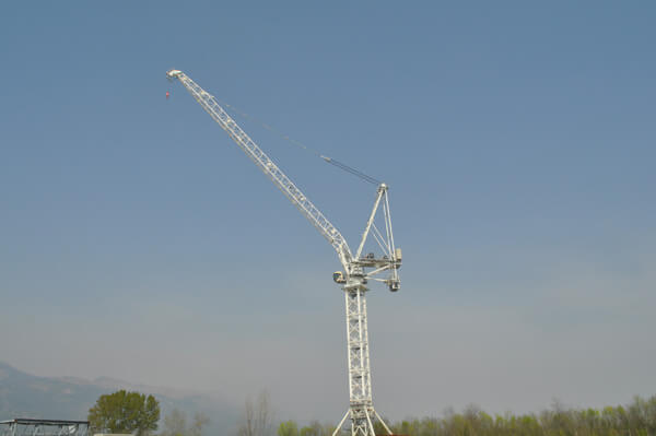 Башенный поворотый кран с регулируемой вверху стрелой TEREX CRANES CTL 1600-66 26648