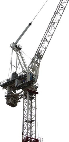 Башенный поворотый кран с регулируемой вверху стрелой TEREX CRANES CTL 630B-32 26654