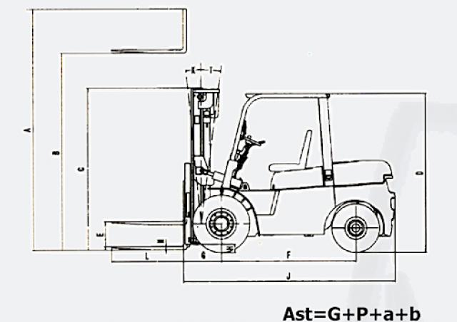 Фронтальный погрузчик Дизельный Belet DV 100 BVB 93171