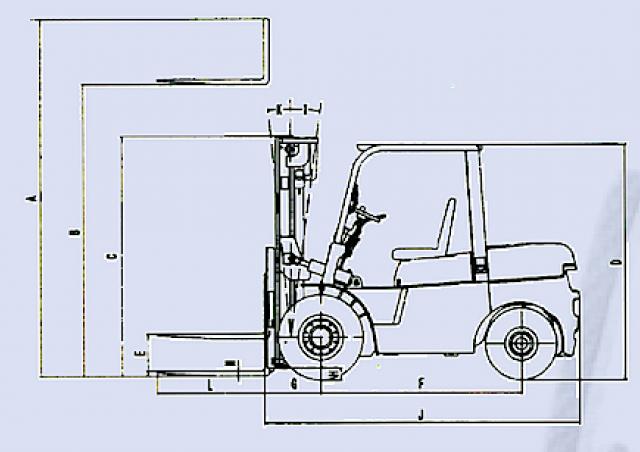 Фронтальный погрузчик Дизельный Belet DV 50 BVB 93169
