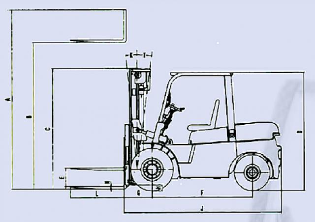 Фронтальный погрузчик Дизельный Belet DV 60 BVB 93175