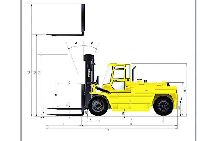 Фронтальный погрузчик Дизельный Hyundai 180 D 7 E 55905