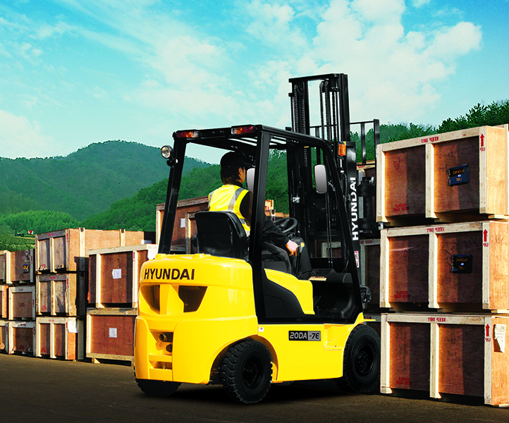 Фронтальный погрузчик Дизельный Hyundai 20DA-7E 55897