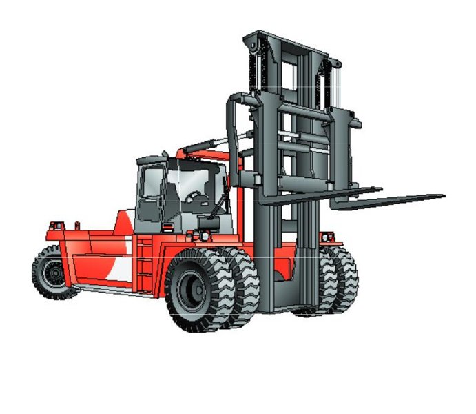 Фронтальный погрузчик Дизельный Kalmar DCD280-12LB 54415
