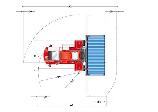 Фронтальный погрузчик Дизельный Kalmar DCF 100-45 E5 97781