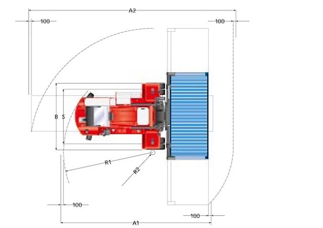 Фронтальный погрузчик Дизельный Kalmar DCF 100-45 E8 101568