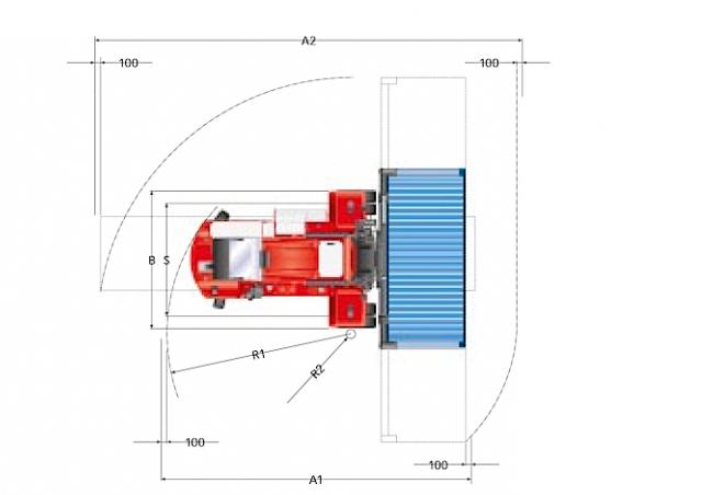 Фронтальный погрузчик Дизельный Kalmar DCF 90-45 E6 100136