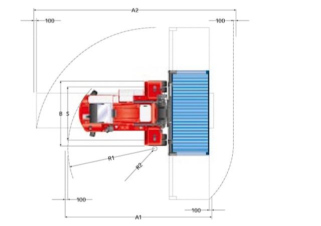 Фронтальный погрузчик Дизельный Kalmar DCF 90-45 E8 97787