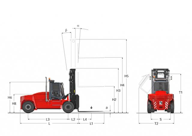 Фронтальный погрузчик Дизельный Kalmar DCG 90-6 54413