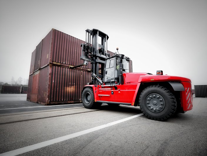 Фронтальный погрузчик Дизельный Kalmar DCG480-12 54425