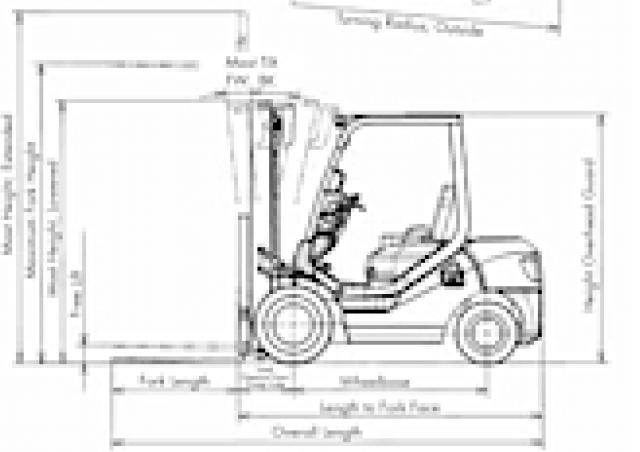 Фронтальный погрузчик Дизельный Komatsu FD 20 T 16 R 54477