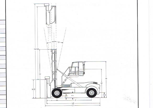 Фронтальный погрузчик Дизельный Linde C 80/4 93051
