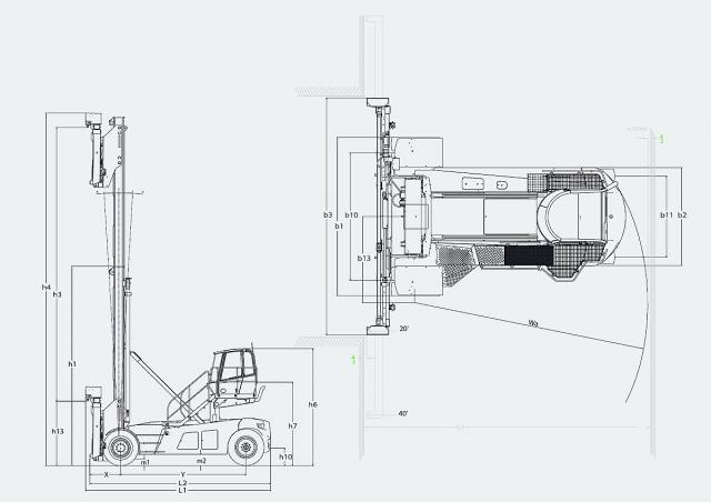 Фронтальный погрузчик Дизельный Linde C 90/8 93101