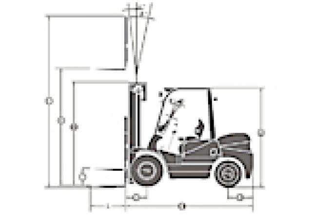 Фронтальный погрузчик Дизельный Maximal FD 15 T-M2WC3 93416