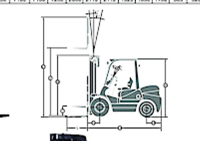 Фронтальный погрузчик Дизельный Maximal FD 30 T-M2WB3 93406