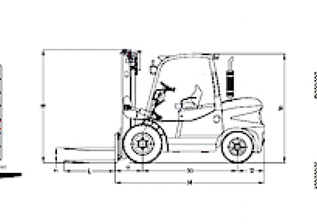 Фронтальный погрузчик Дизельный Maximal FD 50 T-M1WG3 93402