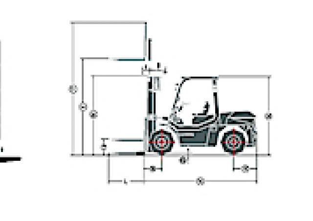 Фронтальный погрузчик Дизельный Maximal FD 70 T-MWJ3 93396