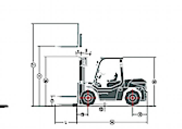 Фронтальный погрузчик Дизельный Maximal FD 80 T-MWF3 93422