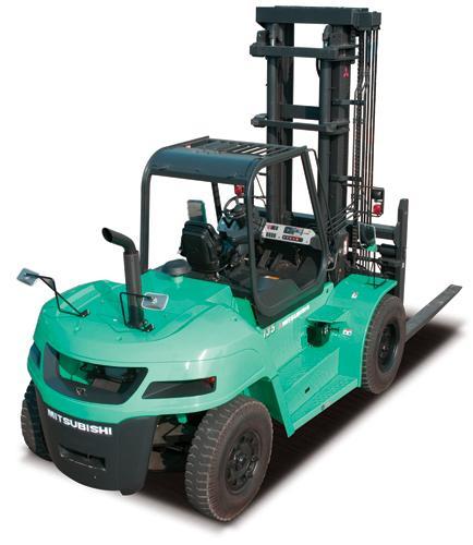 Фронтальный погрузчик Дизельный Mitsubishi FD 90 56025